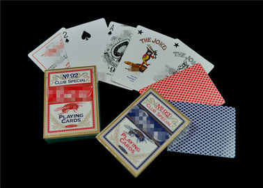 Full Color Paper Personalized Poker Cards Front and Back Custom Printing