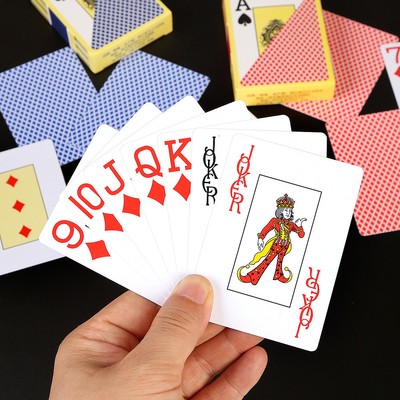 Stock Playing Card With Box Pvc Game Card Waterproof Poker For Casino High Quality